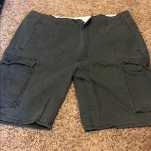 Dark Gray Cargo Shorts